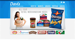Desktop Screenshot of davismerchgroup.com